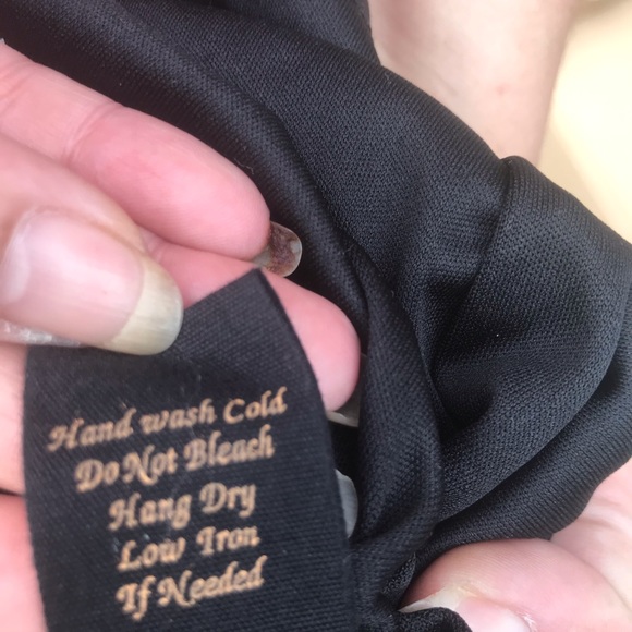 Mine strapless  sm black one piece w shorts outfit - Picture 4 of 5